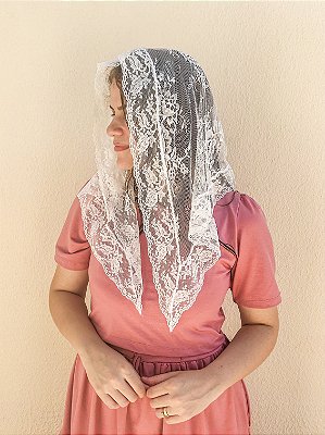 Véu Teresa Triangular