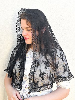 Véu Ana Clara Preto