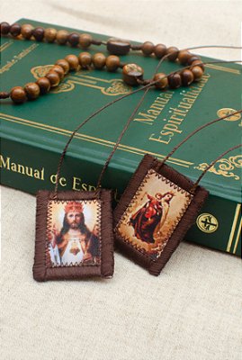 Escapulário Cristo Rei Médio