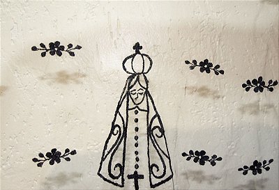 Véu Aparecida Floral