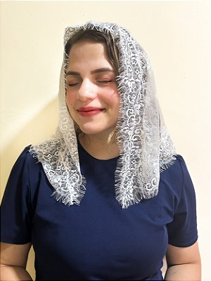 Véu Leônia Pequeno/Infantil