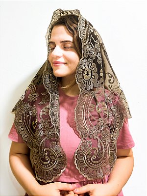 Mantilha Dourada 2 Importada