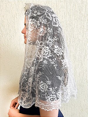 Véu Teresa Grande Branco