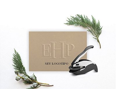 Chancela Para Relevo Personalizada - Seu Logotipo