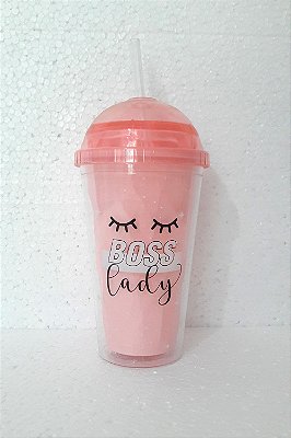 Copo Canudo Boss Lady