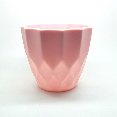 Vaso cachepô jasmini rosa