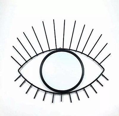 Espelho decorativo olho preto