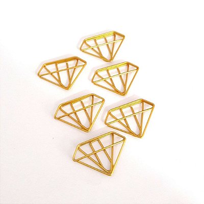 Clip Diamante 6 unidades