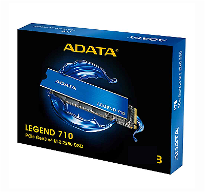 SSD ADATA LEGEND 710 NVMe PCI EXPRESS M.2 GEN3 3D NAND X4 2280