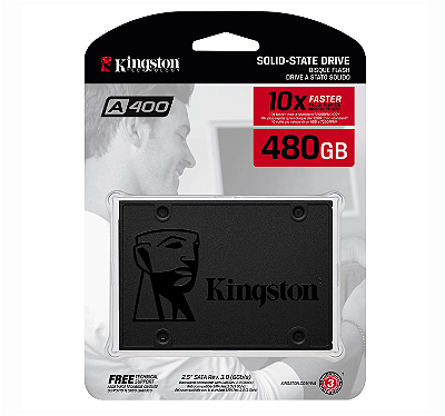 SSD KINGSTON 480GB 2,5" SATA 3 - SA400S37/480G