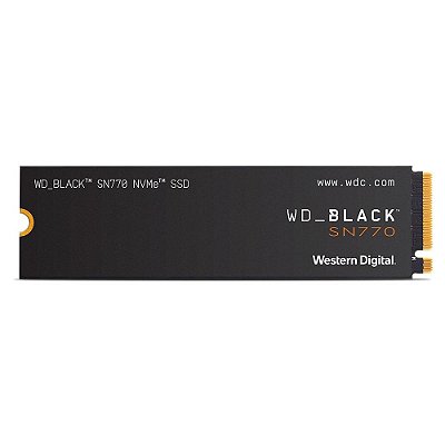 SSD M.2 2280 WD SN770 BLACK 1TB NVME - WDS100T3X0E