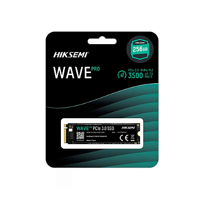 SSD HIKSEMI WAVE PRO 256GB M.2 2280 NVME PCIE 3.0 - HS-SSD-WAVE Pro(P) 256G