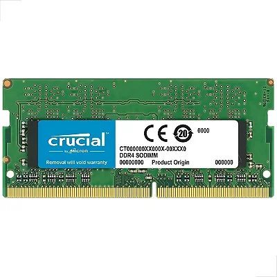 MEMORIA CRUCIAL 8GB E 16GB DDR4 3200 MHZ NOTEBOOK