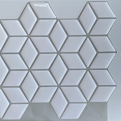 Pastilha Adesiva Resinada CUBE WHITE