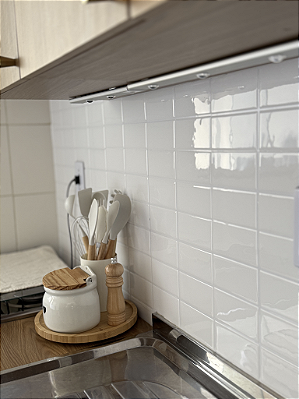 KIT Azulejo Metrô Linea Vanilla Milk - 10 PLACAS