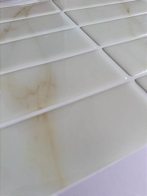 Azulejo Metrô Droit Calacata Gold - 1 Placa