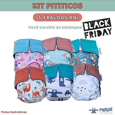 Kit Para Pititicos - Fralda RN Bem Estar
