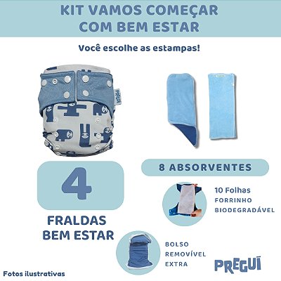 Kit Vamos Começar com Bem Estar