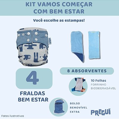 Kit Vamos Começar com Bem Estar