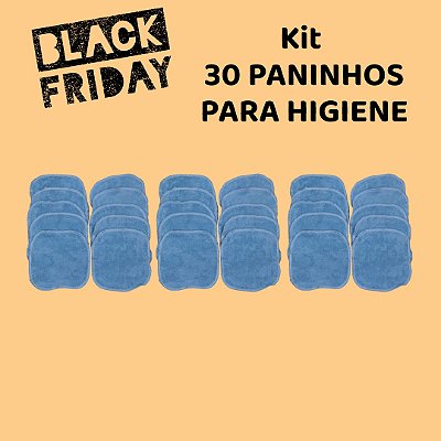 Kit 30 Paninhos para Higiene - Bem Estar