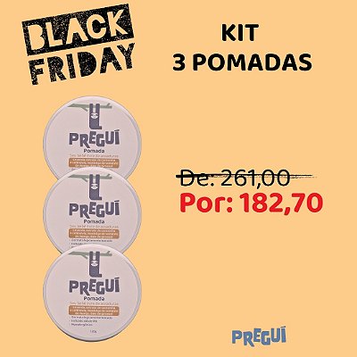 Kit 3 Pomadas Multifuncionais