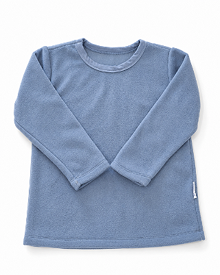 Blusa Manga Longa Microsoft - Azul