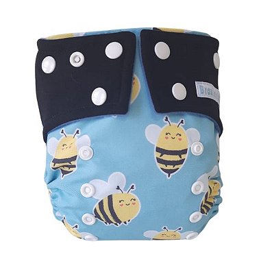 Fralda Ecológica Tradicional Abelha