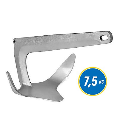 Âncora Bruce Galvanizada 7,5 kg | Produtos Náuticos