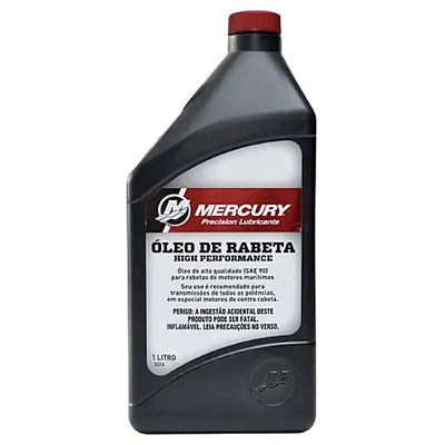 Óleo De Rabeta Mercury High Performance 1 Litro | Produtos Náuticos