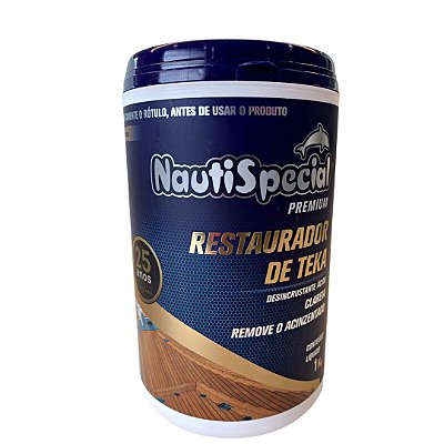 Sal Azedo Náutico Restaurador Teka 1kg Nautispecial | Produtos Náuticos