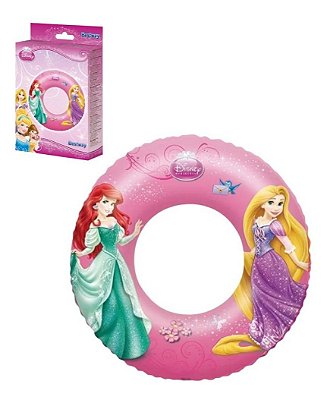 Boia Inflável Redonda Princesas Disney Infantil Piscina | Produtos Náuticos