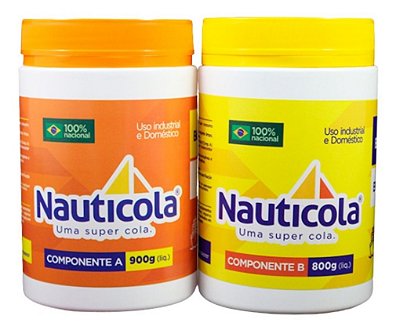 Cola Epoxi Nauticola Tipo Araldite A + B 1,7kg Original | Produtos Náuticos