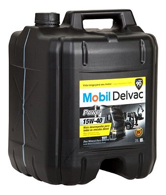 Óleo Mobil Balde 20 Litros 15w40 Diesel Vida Longa | Produtos Náuticos