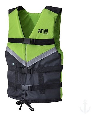 Colete Salva Vidas Canoa 2.0 - 40kg A 70kg - Ativa