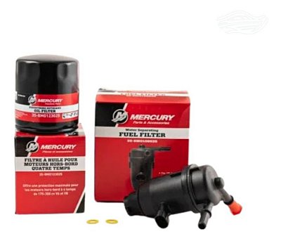 Kit Revisão Motor De Popa Mercury 100 Horas V6 3.4l V8 4.6l | Produtos Náuticos