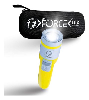 Lanterna Para Mergulho Fun Dive Lux 2000 Lumens Recarregável | Produtos Náuticos