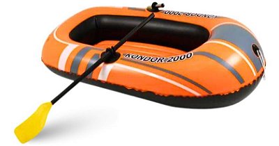 Bote Inflável Hydro-force Raft Com Remo + Bomba De Ar Bel | Produtos Náuticos