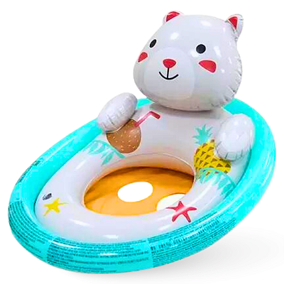 Boia Para Bebês De 1 A 3 Anos No Formato De Animais Urso | Produtos Náuticos
