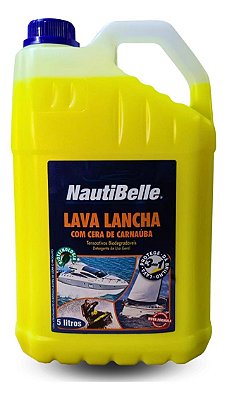 Lava Lancha E Protetor 5l C/ Cera De Carnaúba Nautibelle | Produtos Náuticos