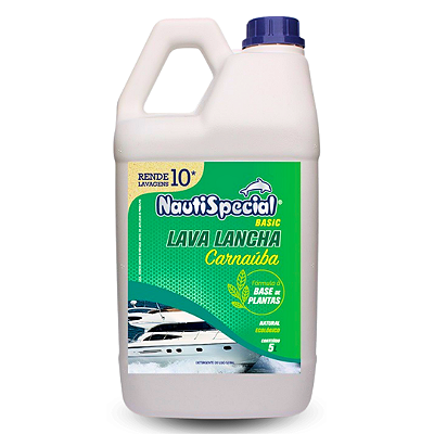 Lava Lancha E Protetor 5l C/ Cera De Carnauba Nautispecial | Produtos Náuticos