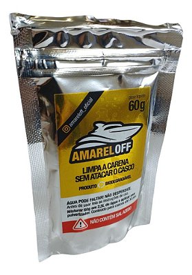 Amareloff Limpa Casco Biodegradavel Sache Náutico 60g | Produtos Náuticos