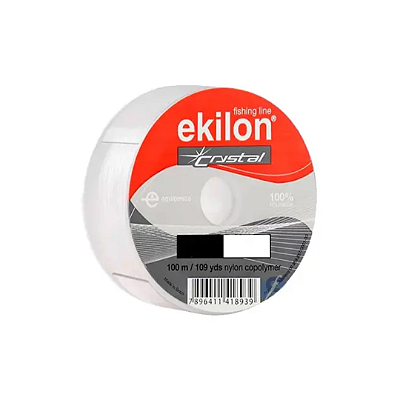 Linha Monofilamento Ekilon Crystal Baixa Memoria 100m