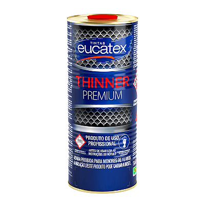 Thinner 9116 Eucatex Diluição De Esmaltes E Primers - 900ml | Produtos Náuticos