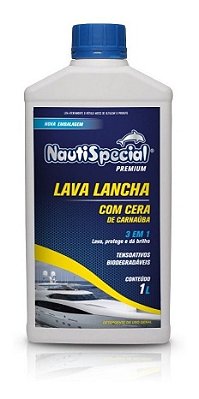 Lava Lancha Com Cera De Carnaúba Nautispecial - 1L | Produtos Náuticos