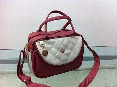 Bolsa Maternidade Elite - Marsala Off White - Villa BB - PRONTA ENTREGA