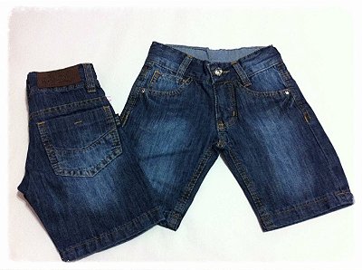 Bermuda Jeans - Infantil Menino