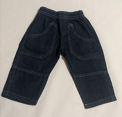 Calça Jeans Pesponto - Infantil Menino