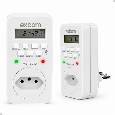 Temporizador Programável C/ ajuste em segundos 110/220V