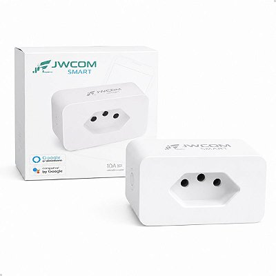 Tomada Inteligente Wi-Fi Smart 16A Bivolt Alexa Google Home Controle por App