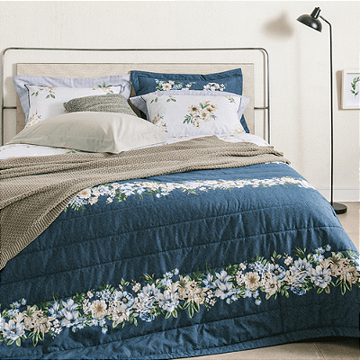 Kit Colcha BUddemeyer Megan 3 peças Trap 220/240 220/240